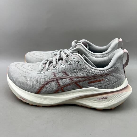 Asics GT-2000 13 Running Shoes Womens Size 8 Wide Gray Pink Comfort Low Sneakers - Picture 3 of 10